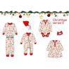 Buy cheap girls printing dress baby christmas red frock A-line dress christmas sets from wholesalers