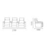 Buy cheap Factory home office hotel sleeping living room hot selling Multi-funhigh quality chair Recliner theater sofa from wholesalers