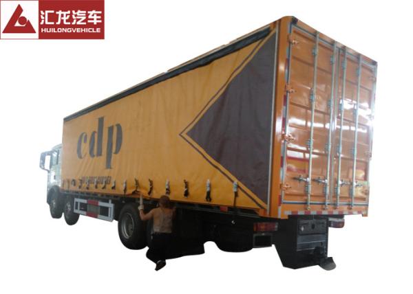 Buy cheap 11500x2500x3850 Flatbed Curtain Side Trailers 280HP Euro VI Emission Standard Eco - Friendly from wholesalers