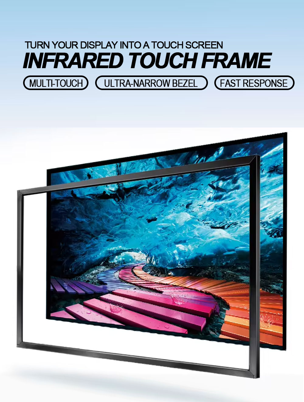 Qtenboard Touch Screen Frame Open Frame Touch Screen Monitor Touch Screen Ir Overlay