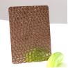 Buy cheap Water Ripple 304 316 Stainless Steel Sheet Stamped Rain Drop 6WL Finish from wholesalers
