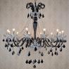 Buy cheap Black huge crystal chandelier for Kitchen Dining room Lighting Fixtures (WH-CY-153) from wholesalers