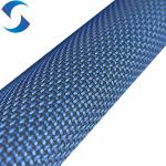 PU Coated 58/60 100 Polyester Jacquard Fabric 1680D Two Tone Cross