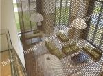 Hotel Ceiling 15m Chainmail Decorative Metal Mesh