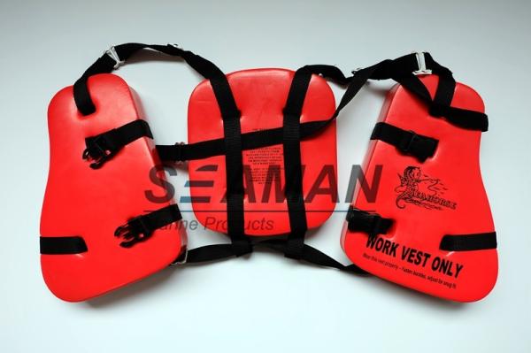 Buy cheap Adult Seahorse Lifevest Vinyl - Dip PVC Boating Life Jackets Three Panel from wholesalers