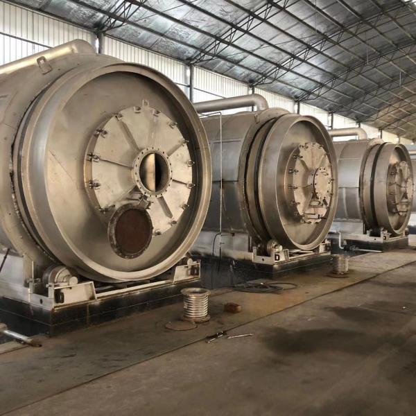 Buy cheap 18mm Plate Thickness Rubber Oil Recycling Production Line for Industrial Applications from wholesalers