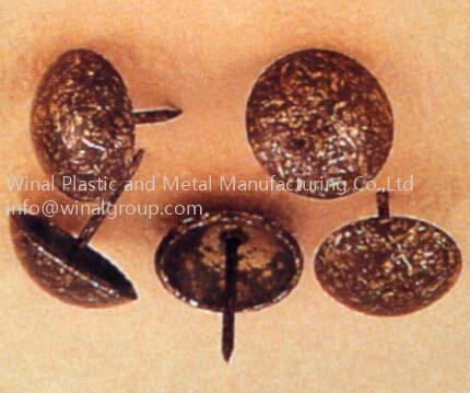 Buy cheap Spot crack color decoration bubble nail,Dia 21mm mould8010,iron with plating or OEM. from wholesalers