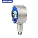 Stainless Steel Digital Pressure Gauge with Rechargeable Battery and Pressure