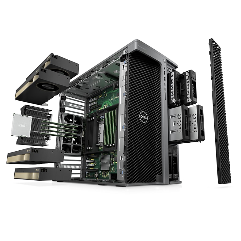 Dell T7920 Workstation Upgrade 24 Thread Processor 512GB Hard Disk 1400W Power Supply