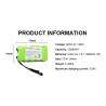 Buy cheap 18v 1300mah Nickel Rechargeable Battery Nimh Rechargeable Aa Battery Pack from wholesalers