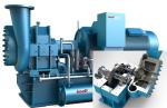 Custom Centrifugal Vacuum Pump / Blower Vacuum Pump For Paper Making Machinery