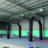 Buy cheap best giant rainbow sport entrance inflatable advertising arches with balloon starting gate for halloween decoration from wholesalers