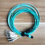 OM3 8core 40G Optic fiber fan-out Patch Leads MTP/MPO-LC Patch Cord