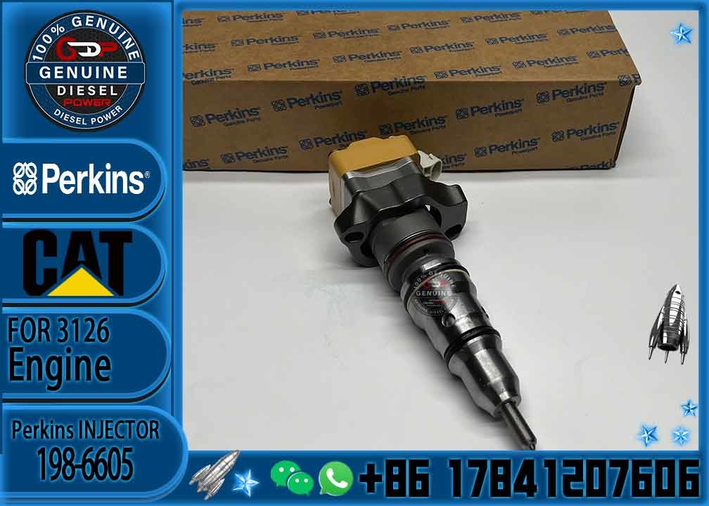 High Warranty C18 Engine Parts Diesel Fuel Injection Pump Fuel Injector 198-6605