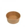 Buy cheap ODM/OEM Emballages Alimentaires Round Brown Biodegradable Eco-Friendly Take Away Salad Fast Kraft Paper Packaging Bowl from wholesalers
