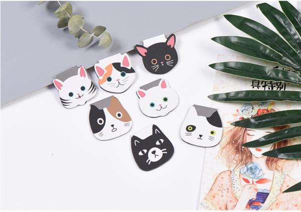 Buy cheap Assorted Cute Cat Dog Magnetic Bookmark Clips Page Clips For Book Reading from wholesalers