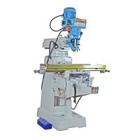 Buy cheap 430mm Overarm Travel Metal Turret Milling Machine Vertical 1270*254 Table product