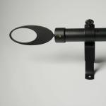 Aluminium Alloy 18 Inch Removable Pipe Curtain Rods