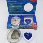 Custom Color Box Love Pearl Necklace Set Oyster Cage Pendant Wish Pearl Jewelry
