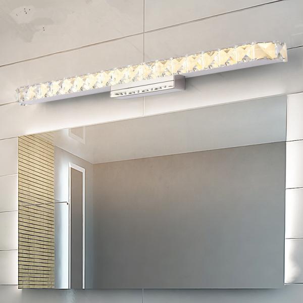 Modern Led mirror Crystal Wall Lighting Industrial style bathroom vanity Light