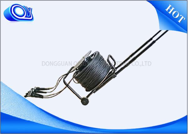 Quality 1 / 2 / 4 Core Fiber Optic Cable , Single Mode Armored Fiber Cable Unarmored Options for sale