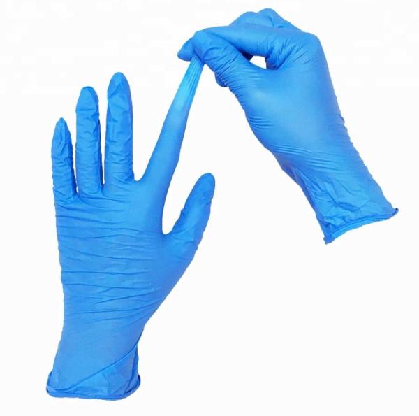 Buy cheap Non Sterile Disposable Medical Nitrile Gloves , Medical Grade Nitrile Exam Gloves from wholesalers