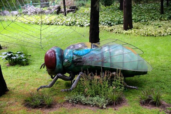 Quality CE ISO Themepark Animatronic Insects Customized Steel Frame Structure​ for sale
