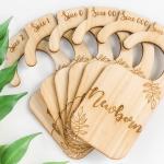 12 Pcs Baby Cloth Divider Card Hanging Clothes Closet Shelf Dividers Monthly For