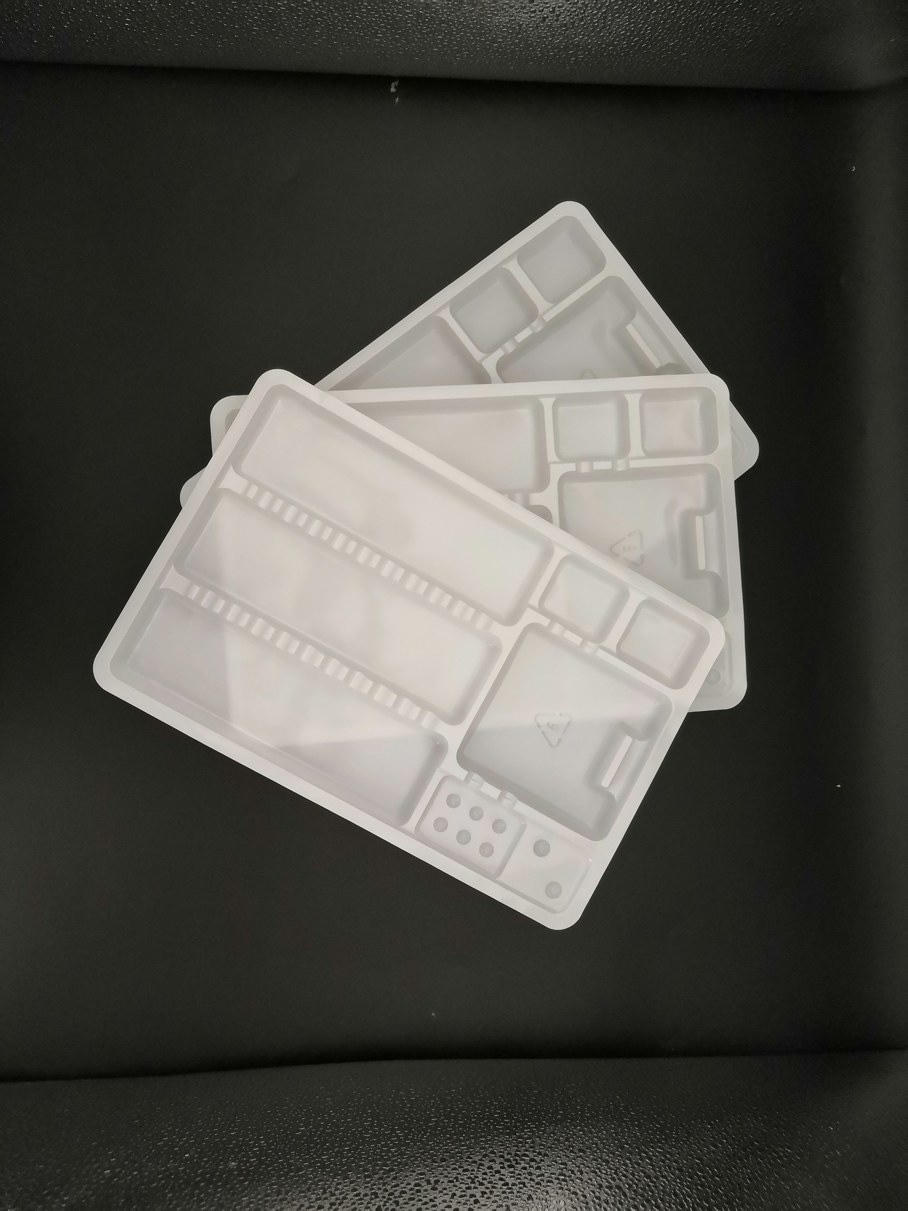 Small 19x14.8cm PP Plastic Dental Instrument Trays