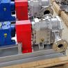 Buy cheap Self Priming 2 Bar Polymer Lobe Pump , Anti Abrasion Rotory Lobe Pump from wholesalers