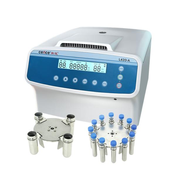 Buy cheap Tabletop Low Speed Centrifuge Stainless Steel Horizontal Rotor 12x15ml L420-A 4200rpm from wholesalers