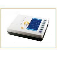 Buy cheap 7 Inch Touch Screen Portable 12 Lead Ecg Machine , Six Channel Medical Ecg product
