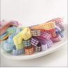 Buy cheap Custom Colorful Tartan Grid Gingham Polyester Woven Plaid Stain Ribbon For Gift Wrapping Decoration Wholesale from wholesalers