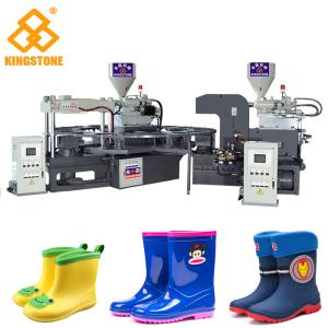 Buy cheap PVC Short Boot Shoe Factory Production Line , Rotary Injection Molding Machine  from wholesalers