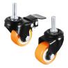 Buy cheap 75mm/100mm/125mm Diameter Plastic Rollerblade Office Chair Caster Wheel Spring Caster from wholesalers