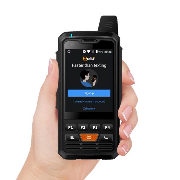 Buy cheap Andriod 4000mAh LTE 4G POC Wireless Walkie Talkie from wholesalers