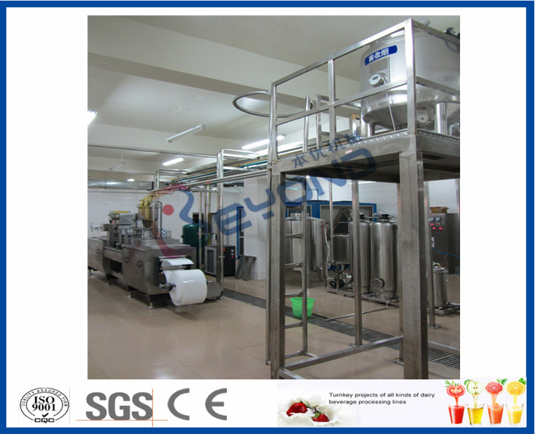 Soy Milk Fermentation Process, Industrial Yogurt Machine , Cheese Yogurt Making Equipment