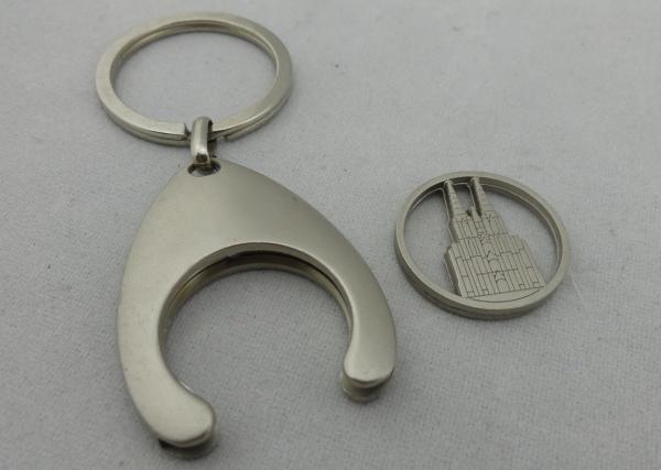 Custom Supper Market Iron, Brass, Zinc Alloy Coin Holder with Misty Nickel