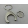 Buy cheap Custom Supper Market Iron, Brass, Zinc Alloy Coin Holder with Misty Nickel Plating from wholesalers