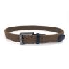 Buy cheap Brown Color Mens Braided Stretch Belts With Zinc Alloy Metal Buckle from wholesalers