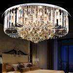 Round Crystal light fittings ceiling Lamp Fixtures Indoor home (WH-CA-22)