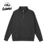 Buy cheap Designer Men Street Hoody Sweatshirt Crop Top Slim 380g 95% Cotton Half Zip Stand Collar Street Wear Hoodie from wholesalers