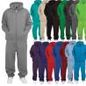 Buy cheap Wholesale custom cotton poly sweat tracksuits unisex sport blank jogging suits from wholesalers
