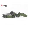 Buy cheap Polyster Nylon Dog Collars High - Impact Plastic Buckle With Green Color from wholesalers