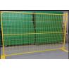 Buy cheap Professional Freestanding Chain Link Fence Panels , Portable Construction Fence from wholesalers