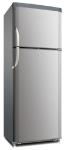 Double Door Manual Defrost Fridge Freezer , Low Noise Top Freezer Fridge