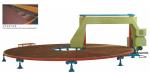 Automatic Circular Muilt Sponges Foam Cutting Equipment , Polyurethane Foam