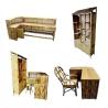 Buy cheap Backyards Beach Party Outdoor Bamboo Tiki Bars With Roof Block the Sun from wholesalers
