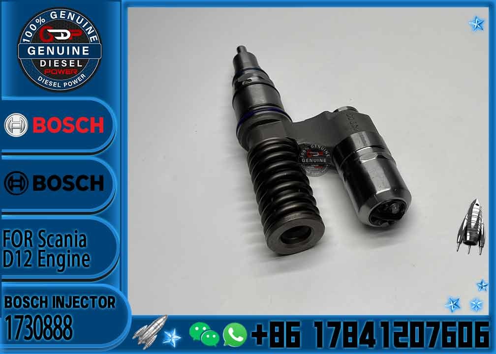 High Quality Common Rail Diesel Fuel Injector 0414701036 1730888 For Bo-sch Scania DC9 Engine Nozzle
