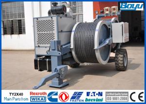 Buy cheap Conductor OPGW ADSS Cable Stringing Equipment / Hydraulic Power Line Tensioner 9 Ton 2x45kN from wholesalers